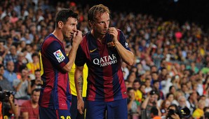 Rakitic arbeitet oft für Messi