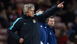 Manuel Pellegrini wird bei City im Sommer von Pep Guardiola abgelöst