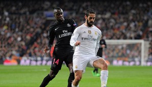 Isco pendelt bei Real Madrid zwischen Startelf und Ersatzbank