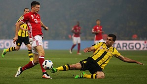 Sokratis ließ im Pokalfinale Robert Lewandowski nicht zur Entfaltung kommen