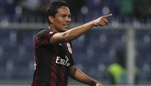 Carlos Bacca netzte 18 Mal für den AC Milan in der Serie A TIM