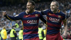 Andres Iniesta will noch lange mit Neymar zusammenspielen