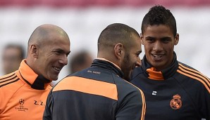 Raphael Varane vertraut seinem Trainer Zinedine Zidane und blieb auch wegen ihm bei Real