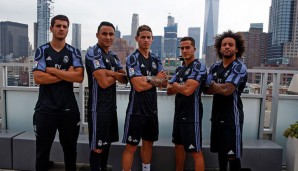 Real Madrid hat auf der US-Reise sein neues Trikot präsentiert