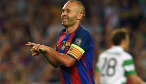 Andres Iniesta möchte nur in Barcelona seine Karriere beenden