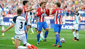 Antoine Griezmann erzielte den Siegtreffer für Atletico