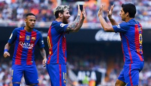 Nach Neymar sollen auch Messi und Suarez neue Verträge bekommen