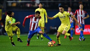 Atletico ließ bei Villarreal wichtige Punkte liegen