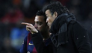 Luis Enrique war Xavis Mitspieler und Trainer