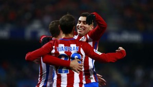 Atletico Madrid konnte sich mit 2:0 durchsetzen