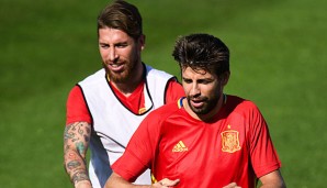 Sergio Ramos liefert sich derzeit mit Gerard Pique ein Wortgefecht