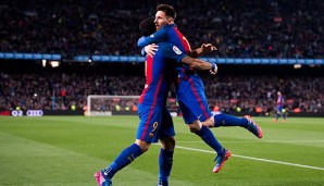 Der FC Barcelona schlug den FC Valencia mit 4:2 und einem Doppelpack von Messi