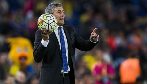 Quique Setien ist seit 2015 Trainer von Las Palmas