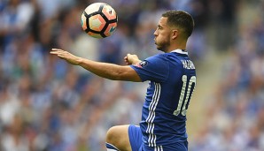 Eden Hazard gewann mit Chelsea die Meisterschaft und wirbt offenbar von Real umworben