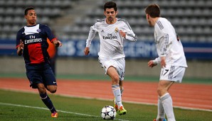 Enzo Zidane kam bisher vor allem in der zweiten Mannschaft der Königlichen zum Einsatz