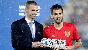 Dani Ceballos wurde zum Spieler des Turniers bei der U21-EM gewählt