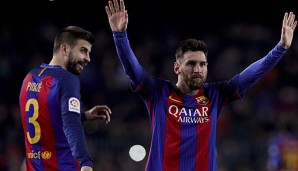 Für Gerard Pique ist Teamkollege Lionel Messi der beste Spieler aller Zeiten