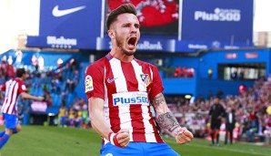 Saul Niguez hat seinen Vertrag bei Atletico verlängert