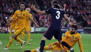 Filipe Luis spielt bei Atletico Madrid