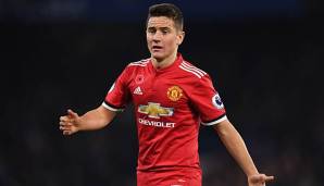 Ander Herrera spielt für Manchester United