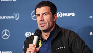 Luis Figo verteidigt Real Madrids Trainer Zinedine Zidane.