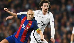 Adrien Rabiot könnte der Nachfolger von Andres Iniesta werden