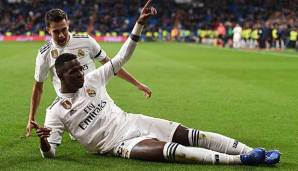 Überzeugte erneut als Torschütze: Real Madrids Sturmhoffnung Vinicius Jr.