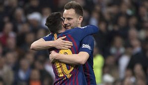 Ivan Rakitic hat den Clasico mit seinem Tor entschieden.