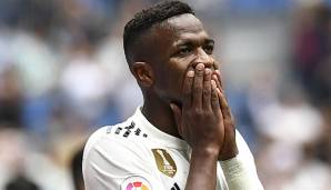 Vinicius Junior kam bei Real Madrid zuletzt nicht über eine Reservistenrolle hinaus.