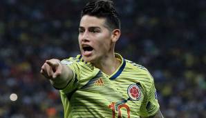 James Rodriguez war zuletzt bei der Copa America für Kolumbien im Einsatz.