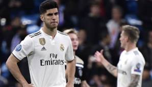 Marco Asensio wird mindestens die Hinrunde mit einem Kreuzbandriss verpassen.