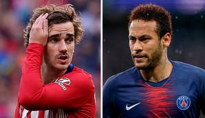 Antoine Griezmann und Neymar machen sich mit ihrem Verhalten nicht gerade beliebt.