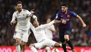 Real Madrid und der FC Barcelona kämpfen um die Meisterschaft.