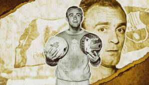 Alfredo di Stefano im Trikot von Real Madrid.