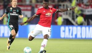 Paul Pogba steht bis 2021 bei Manchester United unter Vertrag.