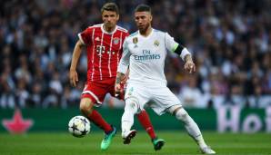 Auf der einen Seite will der Klub nicht das Gehalt zahlen, dass sich Ramos vorstellt. Auf der anderen Seite vertrauen die Bayern auf ihre jungen Innenverteidiger.