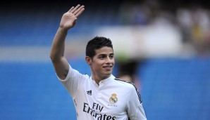 Primera Division, Real Madrid, James Rodriguez