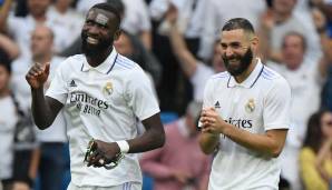 Antonio Rüdiger und Karim Benzema fallen in LaLiga bei Ryo Vallecano aus.