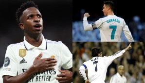 Vinicius Junior Cristiano Ronaldo Raul