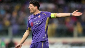 Mario Gomez war zwischenzeitlich sogar Kapitän beim AC Florenz