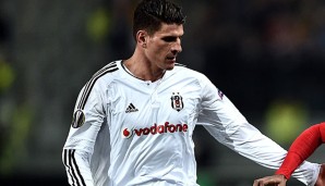 Mario Gomez verwandelte bei Besiktas' Sieg einen Elfmeter