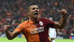 Lukas Podolski zeigt sich nach der EM-Nominierung in starker Form