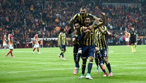 Fenerbahce sicherte sich drei Punkte bei Galatasaray