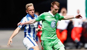 Maximilian Arnold und der VfL Wolfsburg konnten das Finale gegen Hansa Rostock mit 3:1 gewinnen