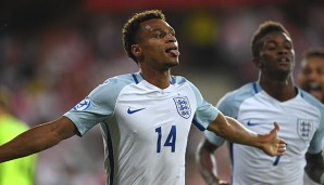 Demarai Gray erzielte bereits nach sechs Minuten den Führungstreffer für England