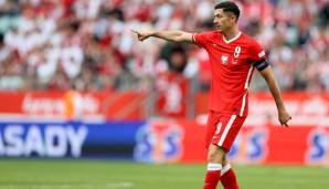 Robert Lewandowski trifft in der Nations League mit Polen heute auf Belgien.