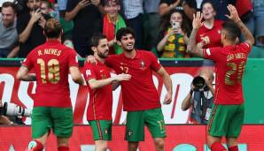 Portugal gewann mit 2:0 gegen Tschechien.