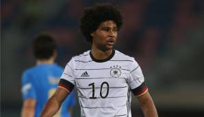 SERGE GNABRY: Bester deutscher Offensivspieler, weil er als einziger Dynamik in die DFB-Statik brachte. Dribbelte viel und hatte gute Gelegenheiten für ein Tor. Spielte dennoch ein wenig glücklos und verlor in der zweiten Halbzeit an Power. Note: 3.