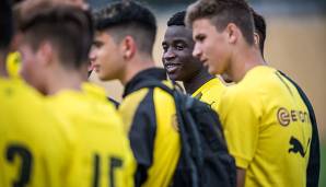 Aufgrund seiner Torquote und des jungen Alters in den Schlagzeilen: BVB-Talent Youssoufa Moukoko