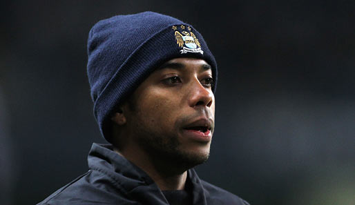 Robinho wechselte von ManCity zum FC Santos